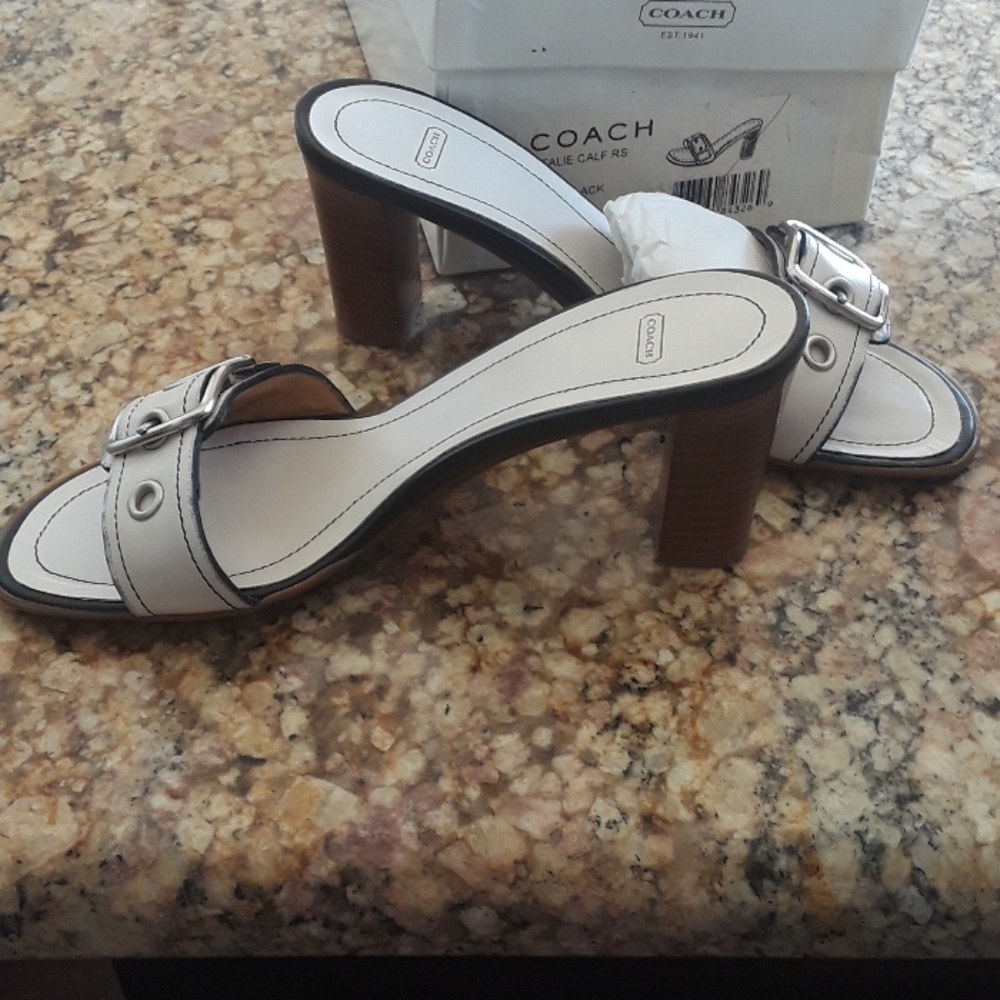 Coach Sandal Heels